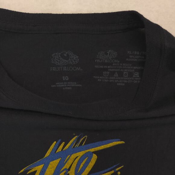 The Rolling Stones Band Crew Neck Short Sleeve T Shirt Mens Size XL Black - Picture 3 of 9